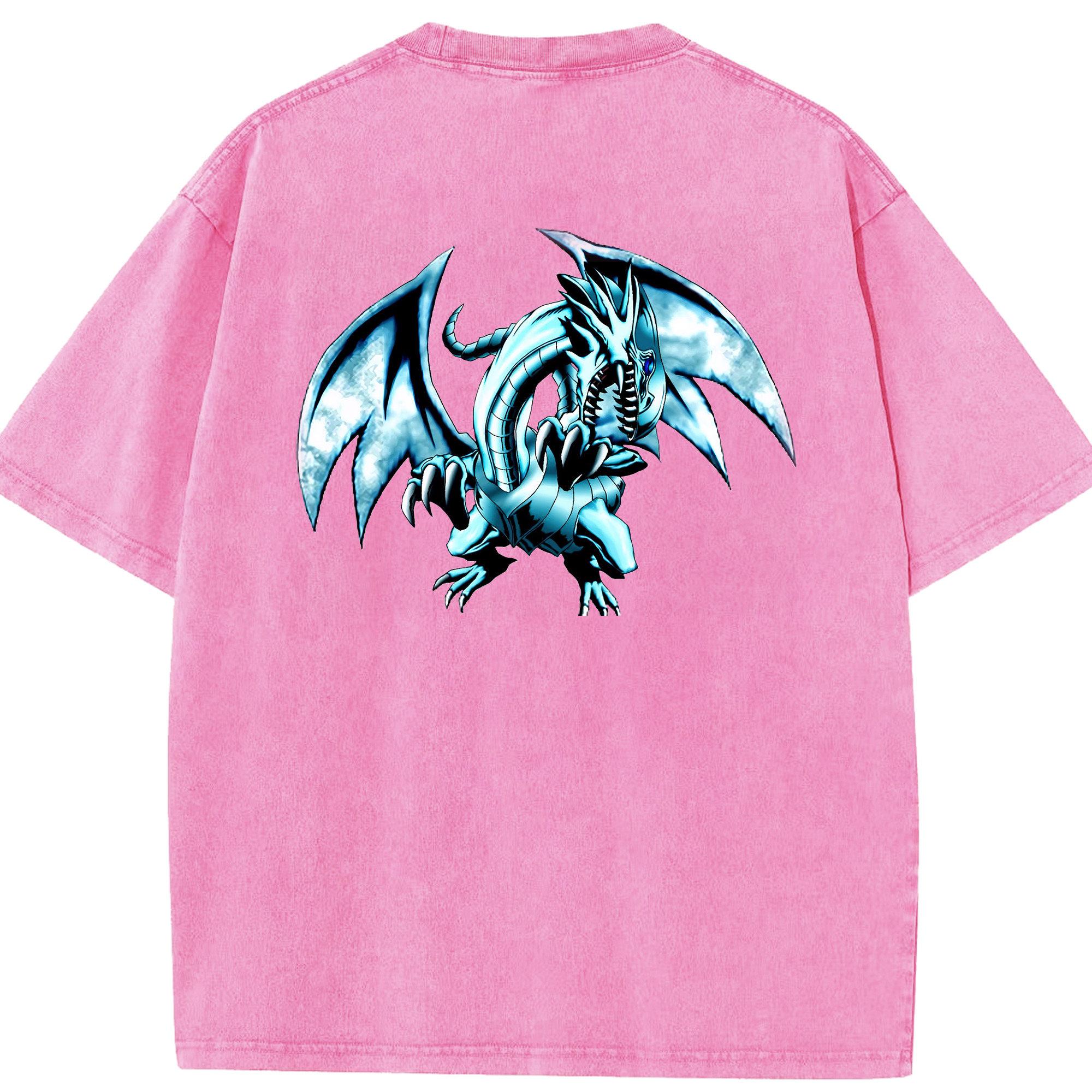 （画像用） 遊☆戯☆王 Yu-Gi-Oh! 綿100% ヴィンテージ風 半袖Tシャツ（背面プリント）